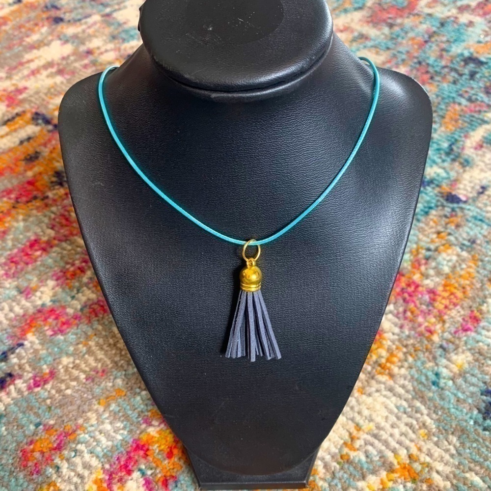 TRANSFORMATION Tassel Necklace